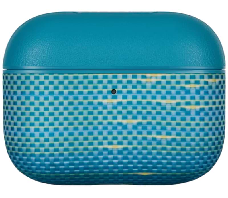 Чохол для навушників Pitaka Aramid Fiber Magnetic Case Lucid Blue for Airpods Pro 3rd Gen (APM2505)